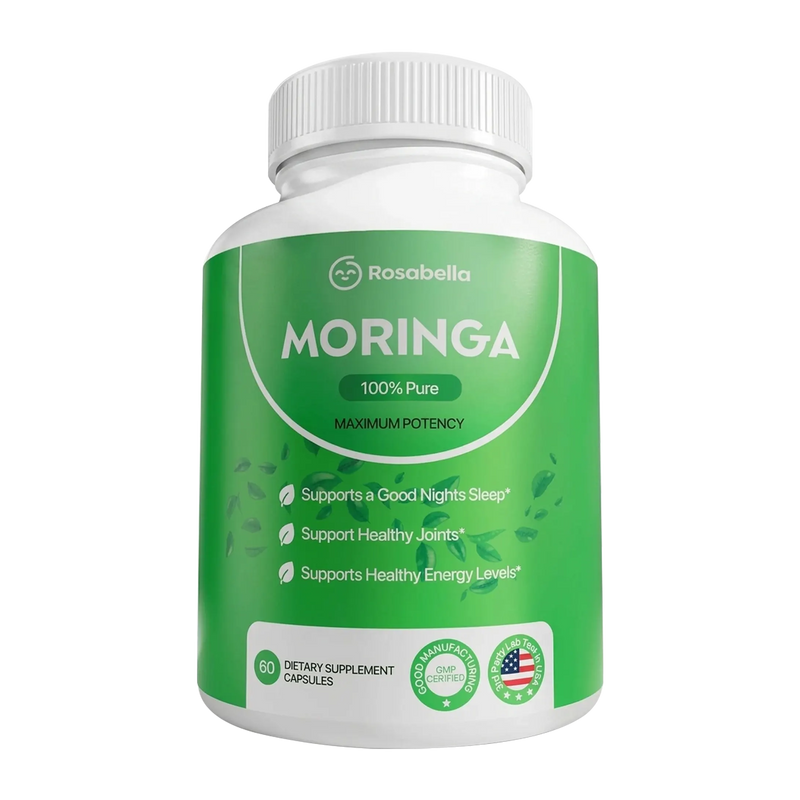 Rosabella Moringa Powder Capsules-