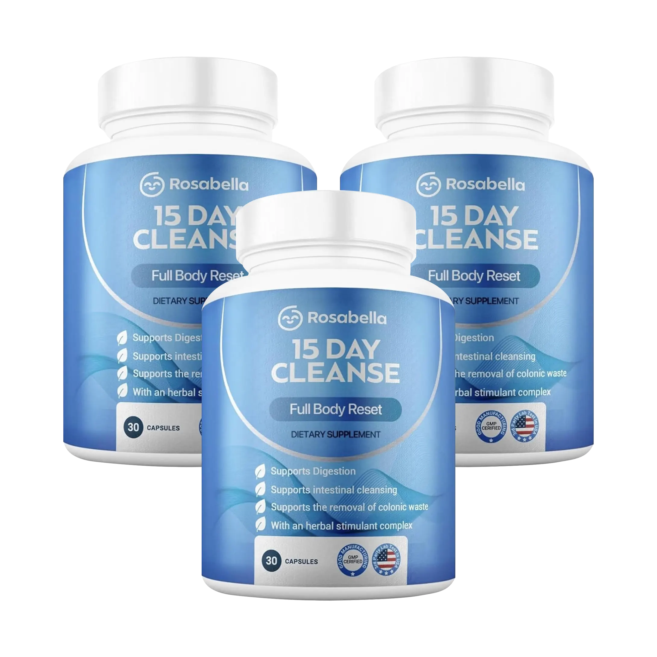 Try Cleanse Rosabella 15 Day Colon Cleanse