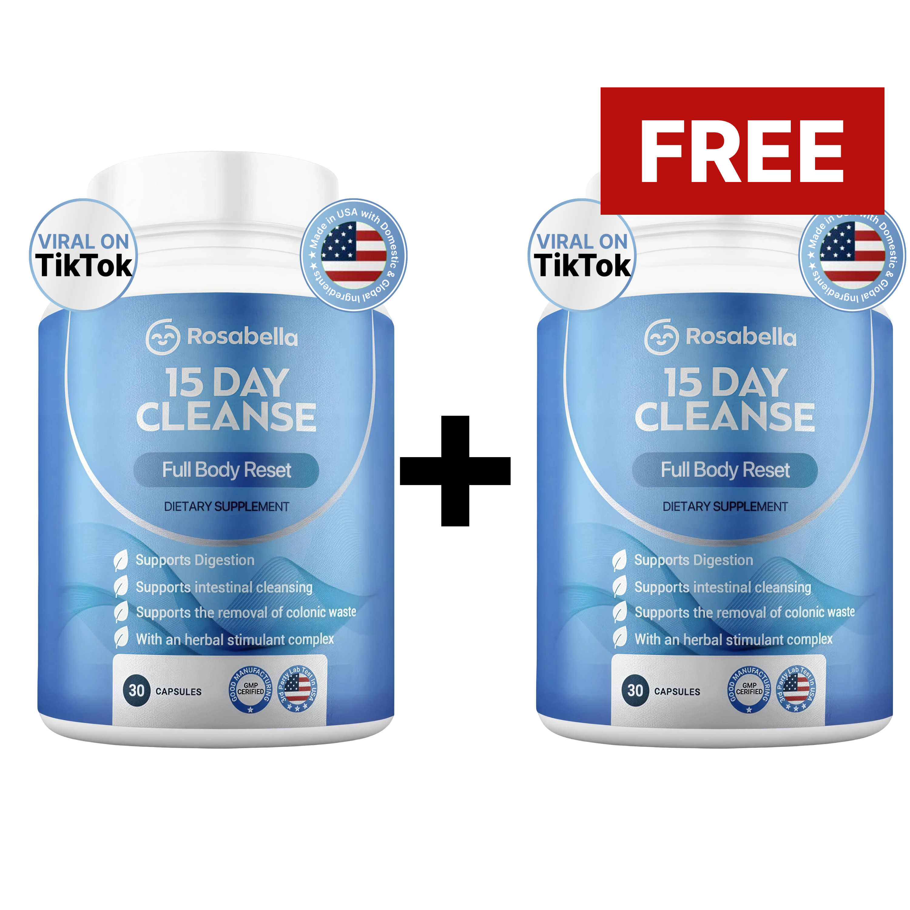 Rosabella 15 Day Colon Cleanse BOGO