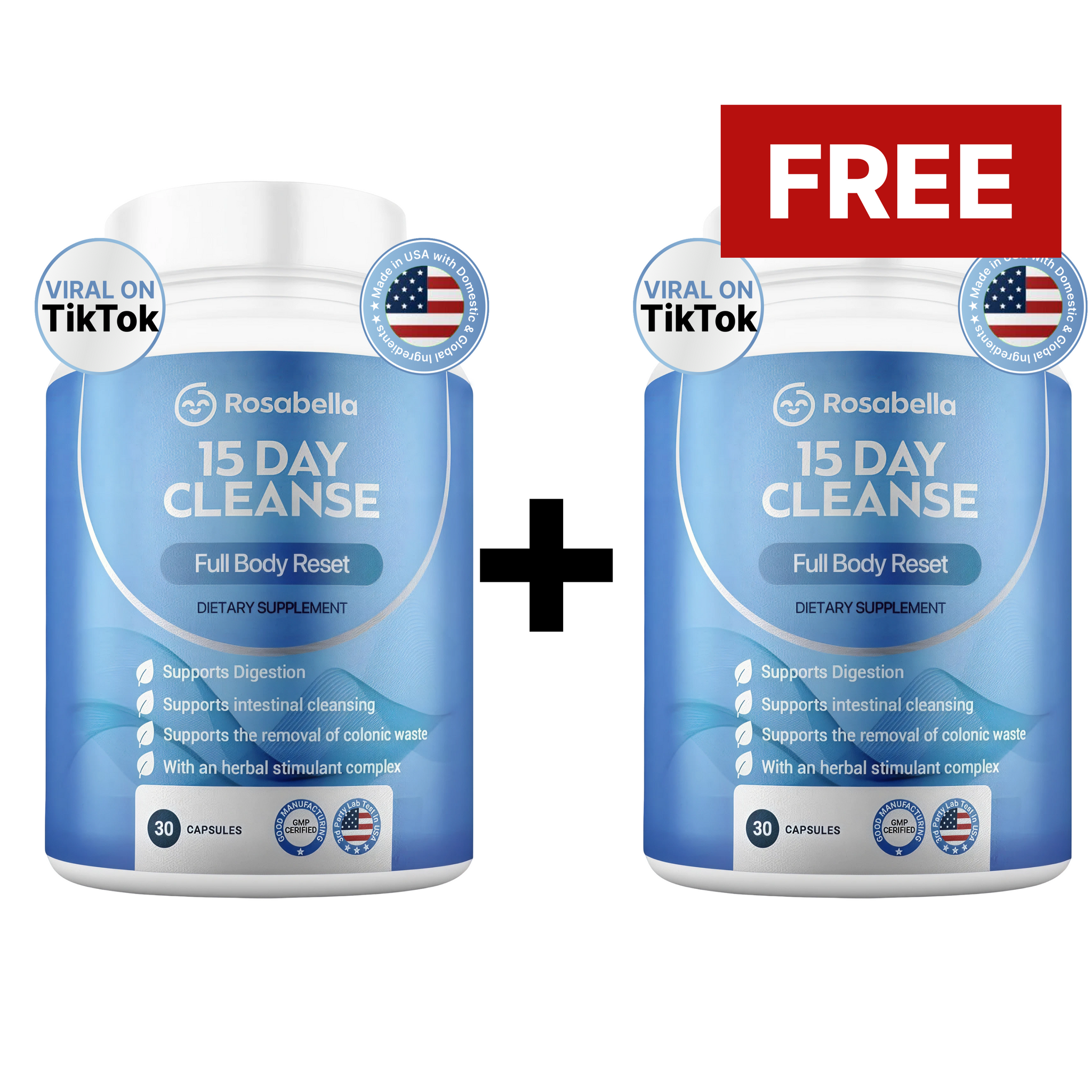 Rosabella 15 Day Colon Cleanse BOGO