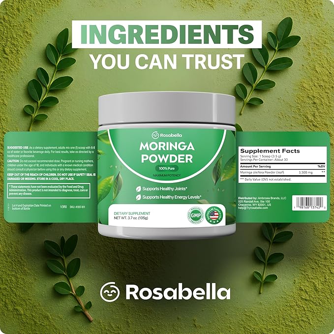 Rosabella Pure Moringa Powder