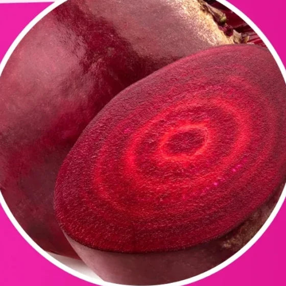 Fresh organic beetroot