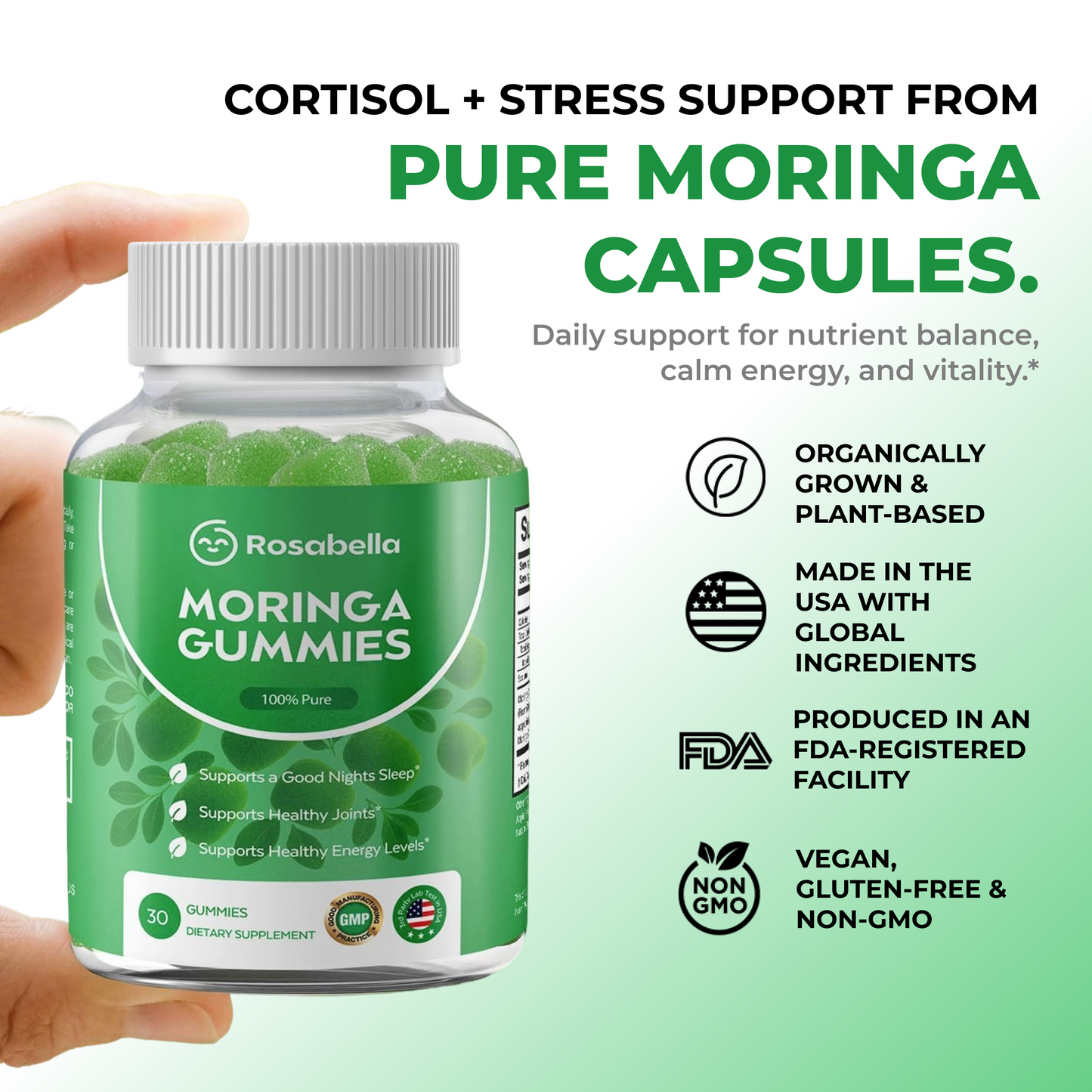 Rosabella Moringa Gummies BOGO