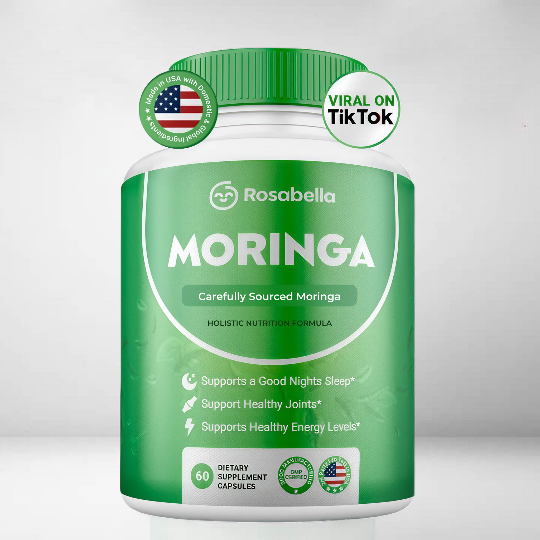 Rosabella Moringa Powder Capsule