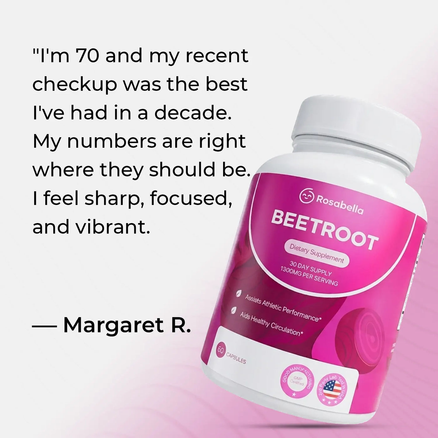 Rosabella Organic Beetroot Capsules