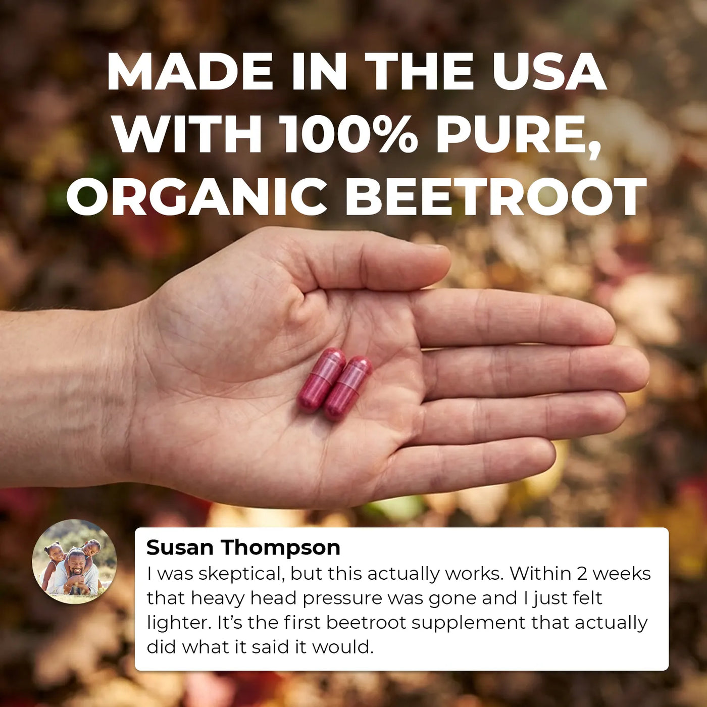 Rosabella Organic Beetroot Capsules