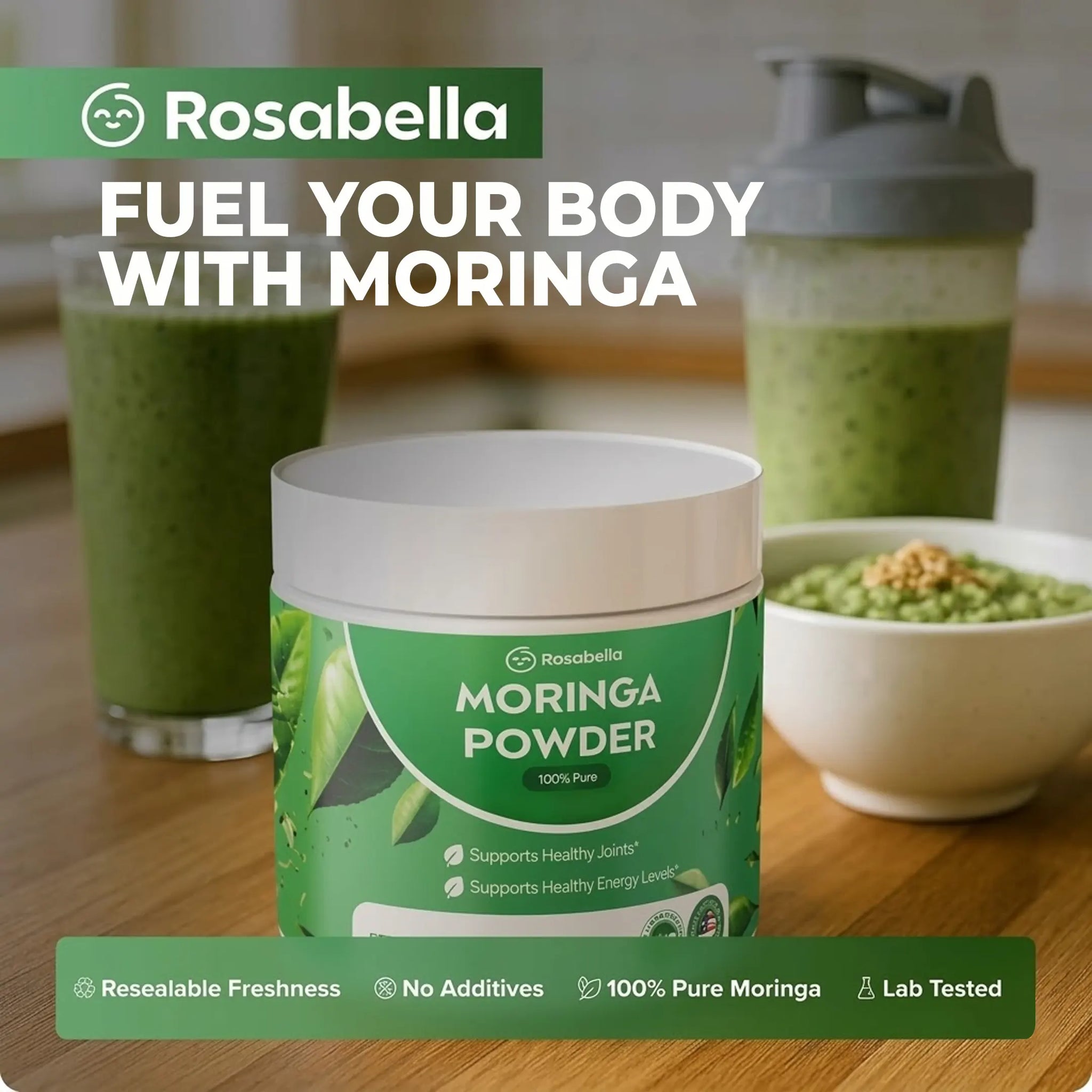 Rosabella Pure Moringa Powder