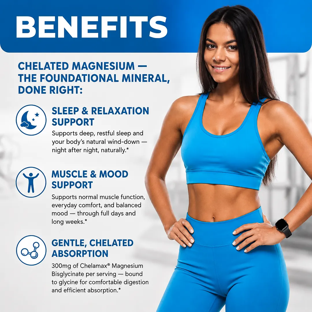 Rosabella Magnesium Bisglycinate Capsules