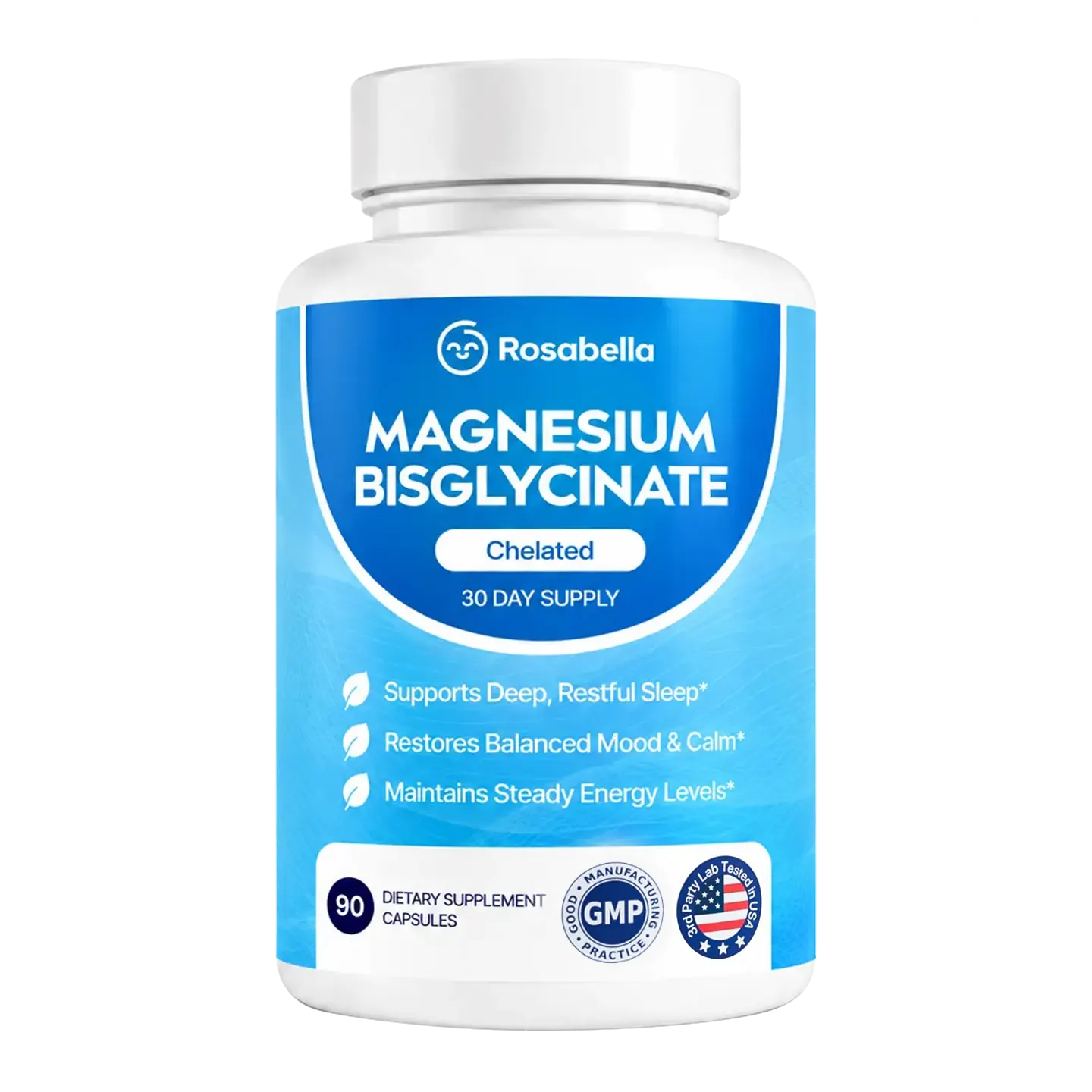 Rosabella Magnesium Bisglycinate Capsules