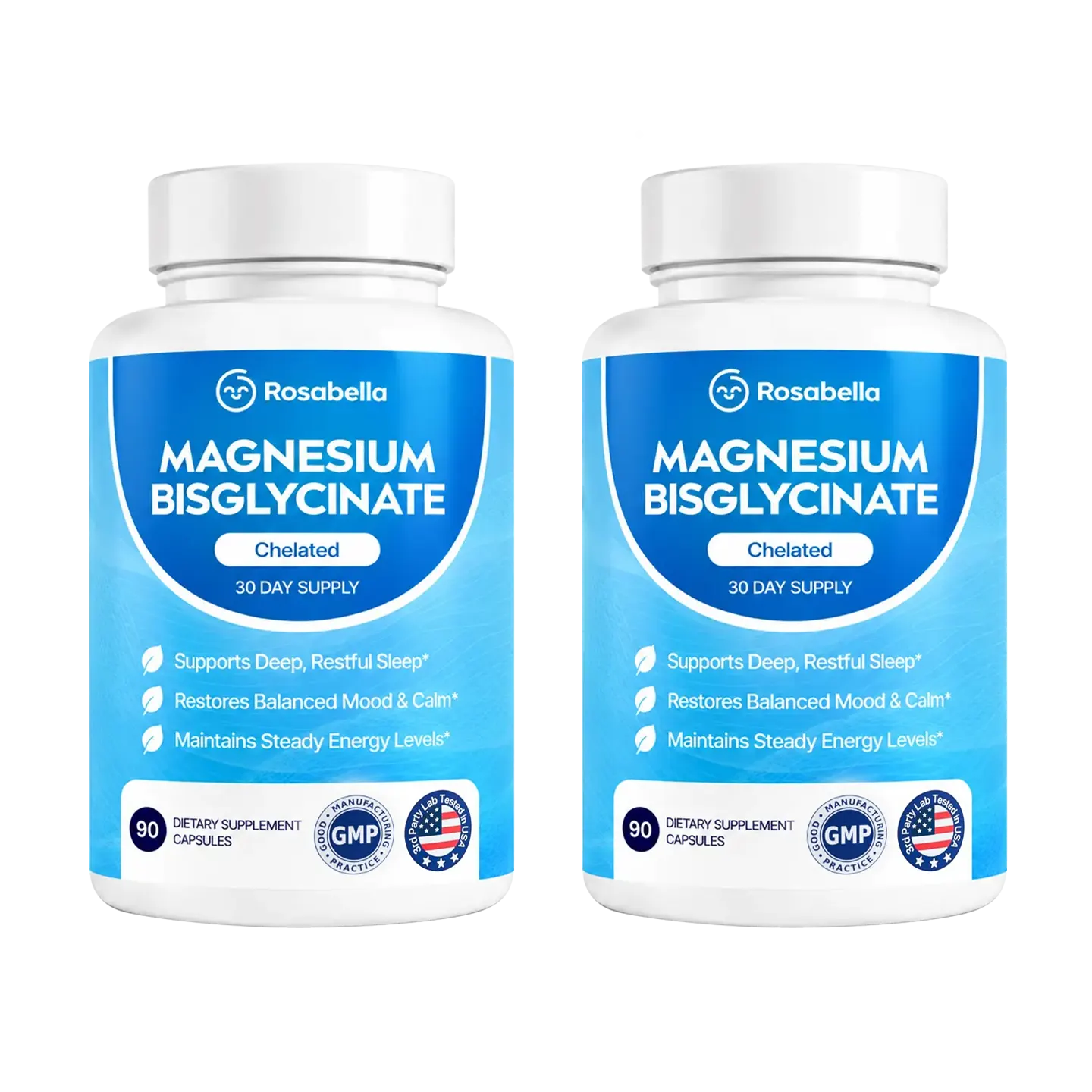 Rosabella Magnesium Bisglycinate Capsules