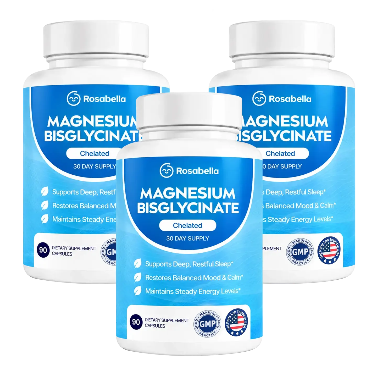 Rosabella Magnesium Bisglycinate Capsules
