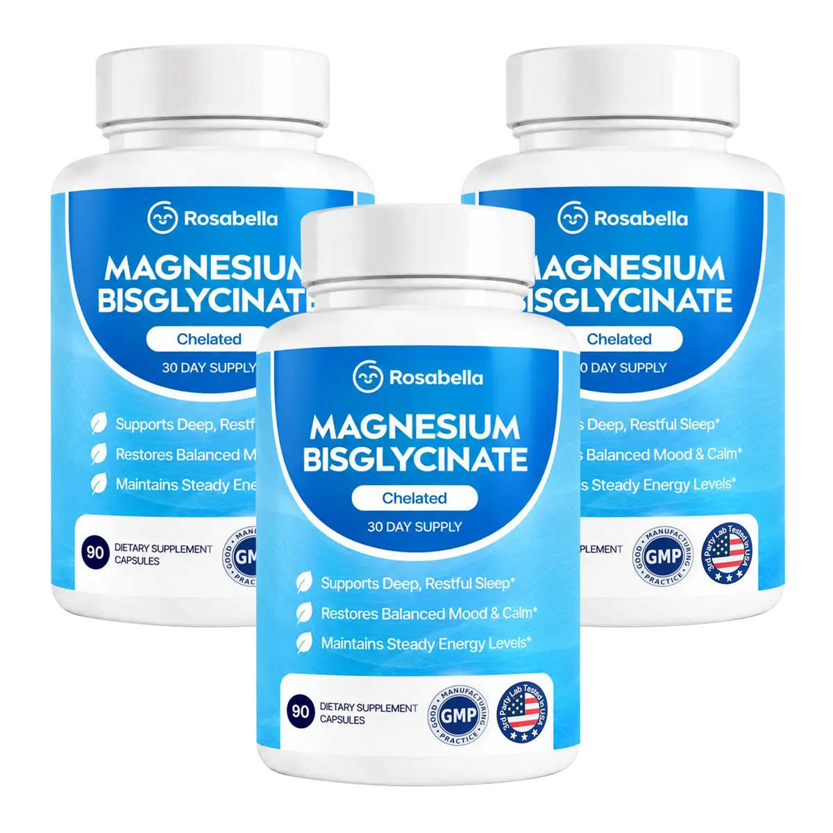 Rosabella Magnesium Bisglycinate Capsules