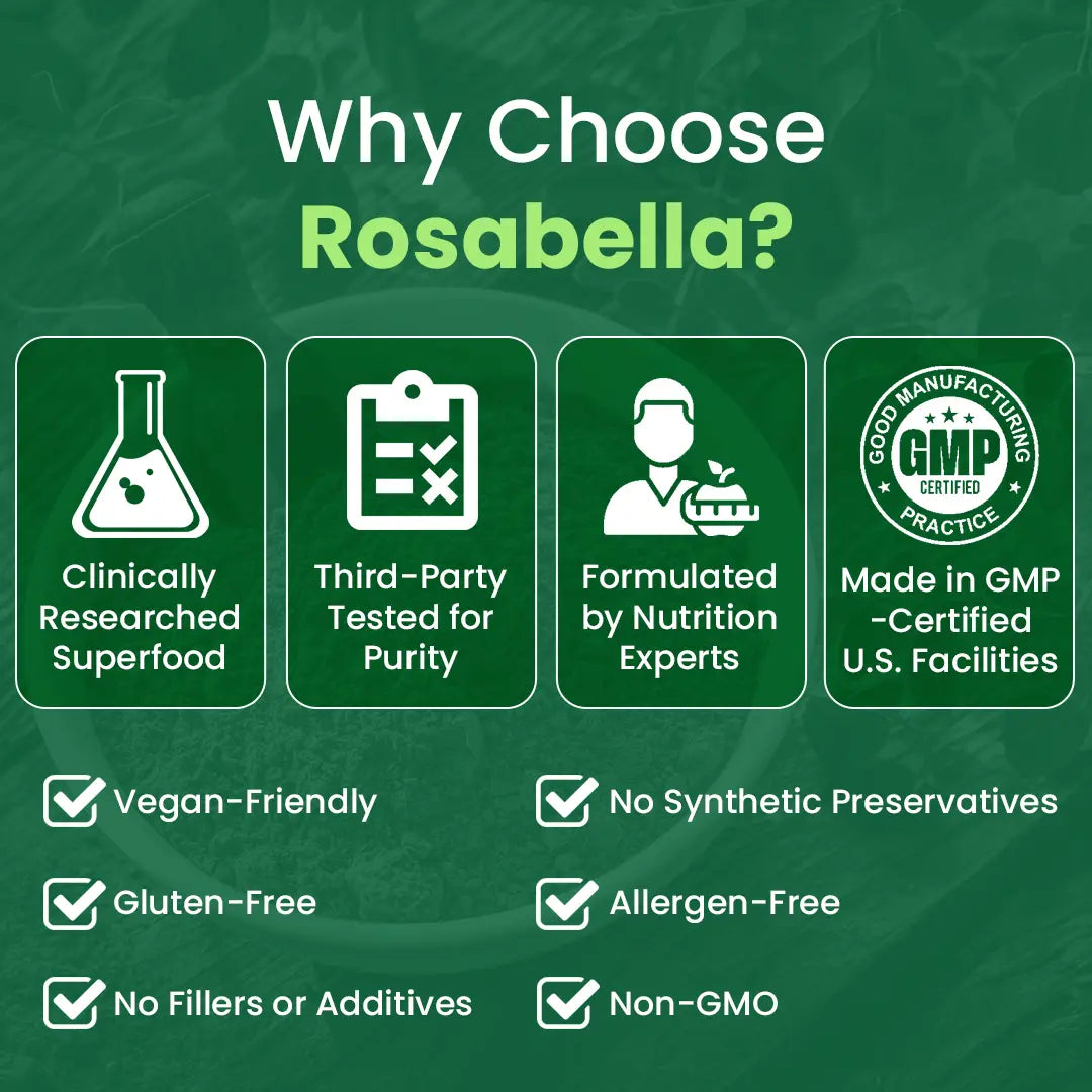 Rosabella Moringa Powder Capsules BOGO