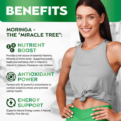 Rosabella Moringa Powder Capsules BOGO (Sub)