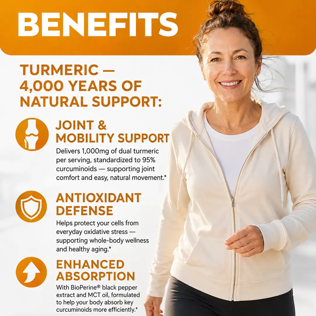 Rosabella Turmeric Curcumin Capsules