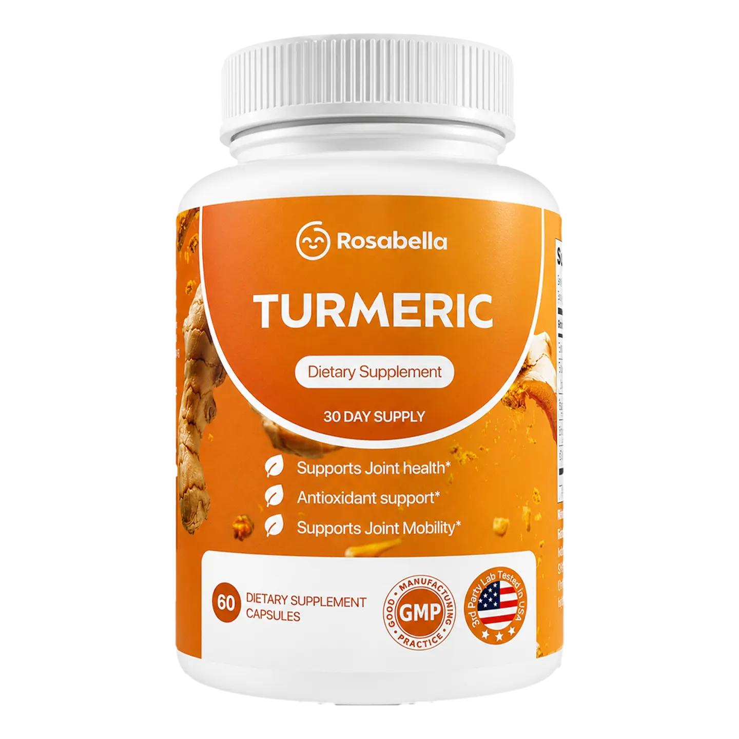 Rosabella Turmeric Curcumin Capsules