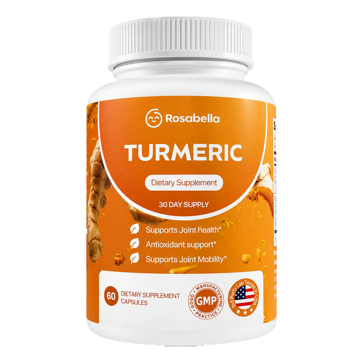 Rosabella Turmeric Curcumin Capsules