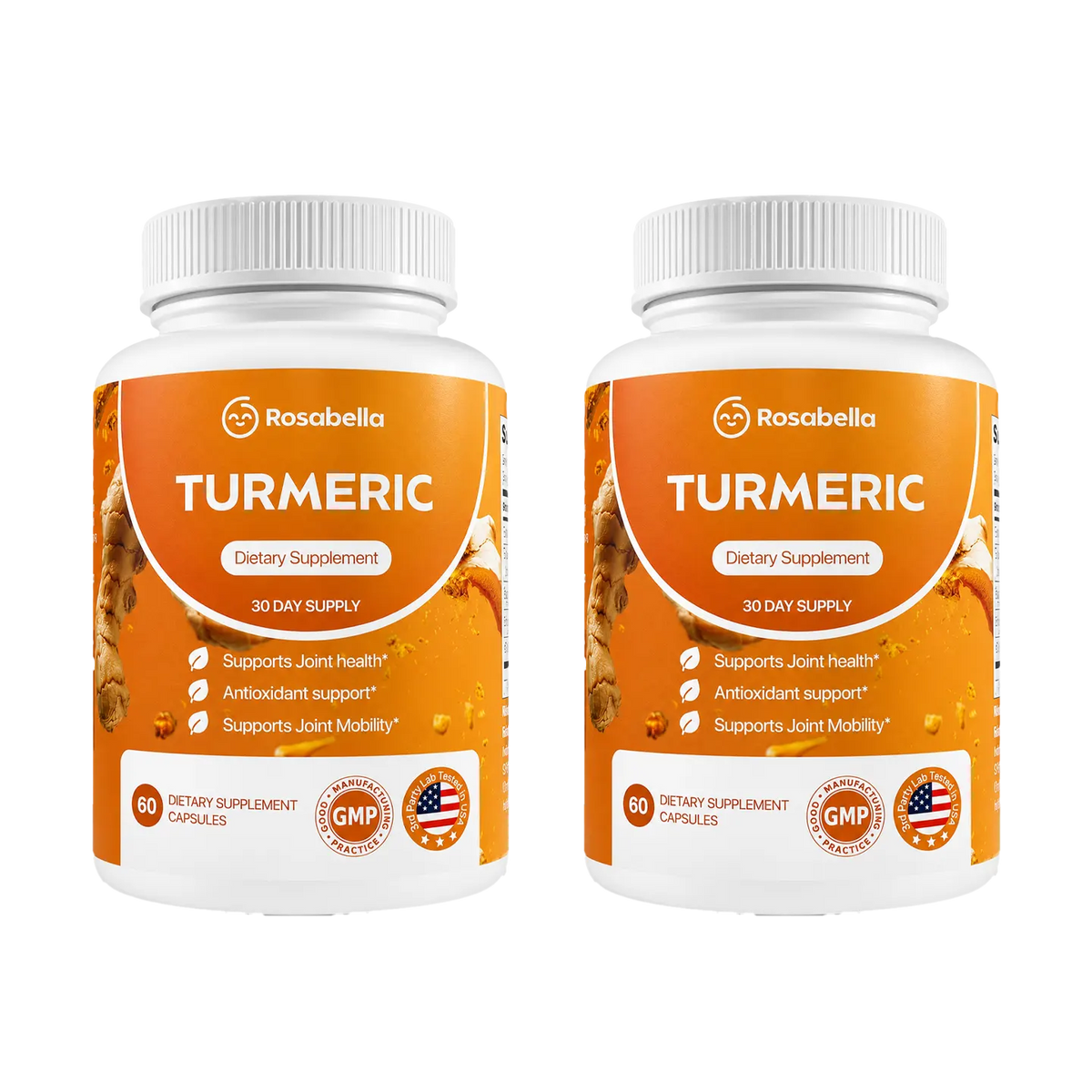 Rosabella Turmeric Curcumin Capsules