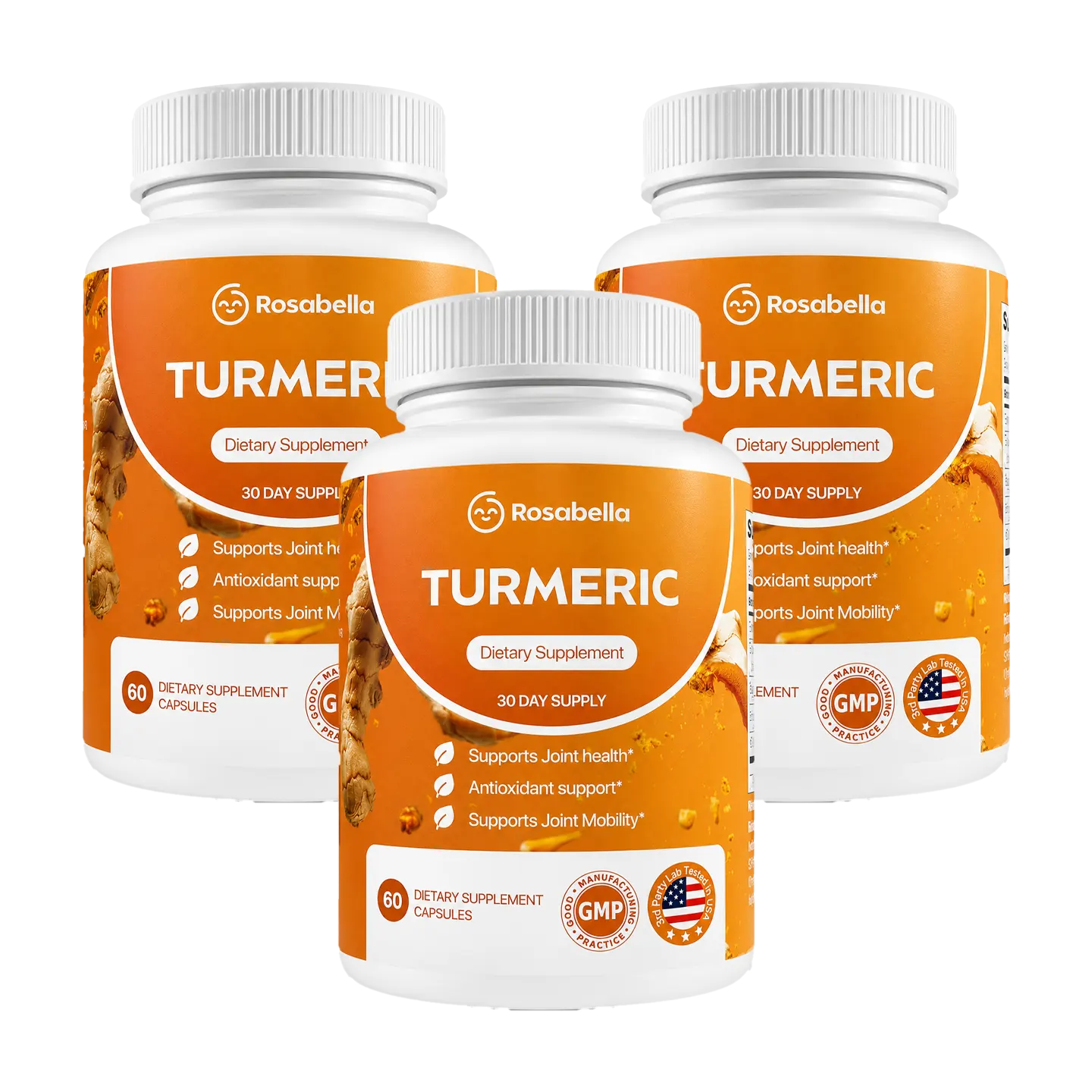 Rosabella Turmeric Curcumin Capsules