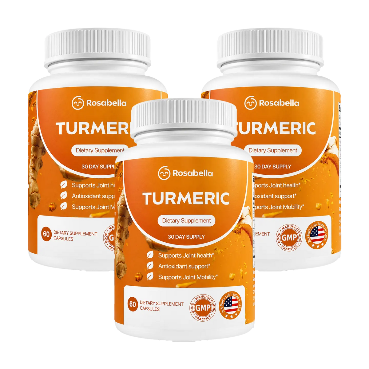 Rosabella Turmeric Curcumin Capsules