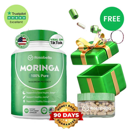 Rosabella Moringa Powder Capsules