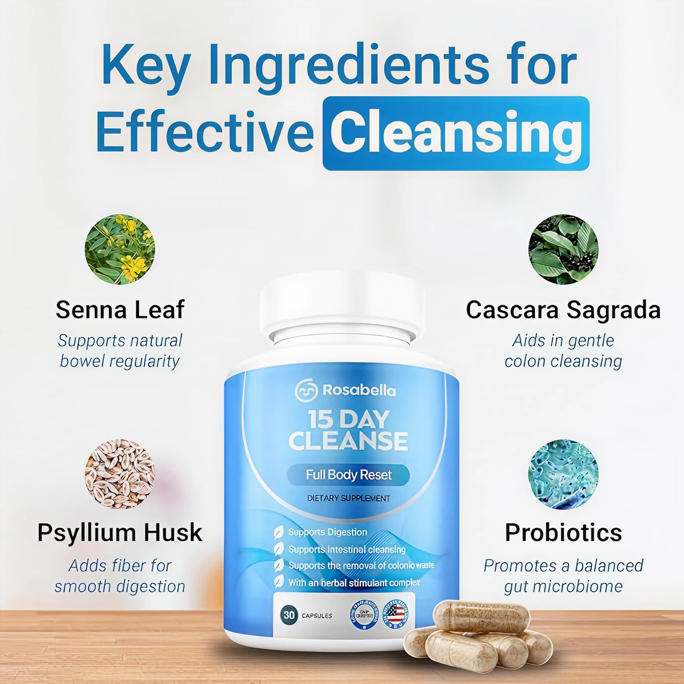 Rosabella 15 Day Colon Cleanse BOGO