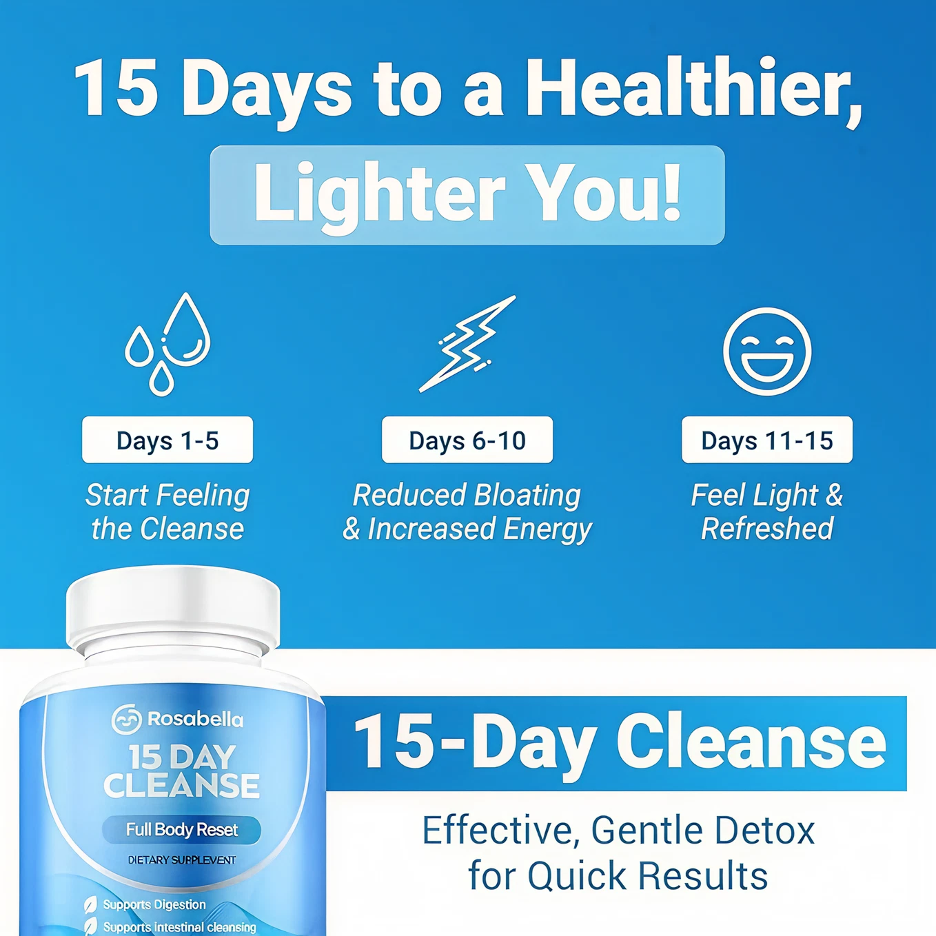 Rosabella 15 Day Colon Cleanse BOGO