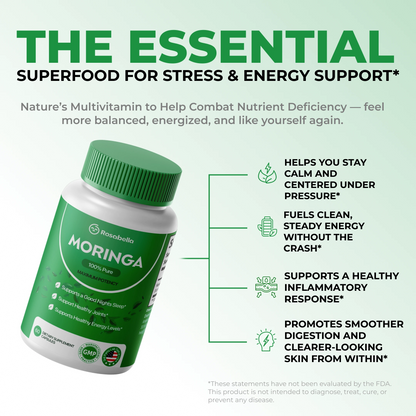 Rosabella Moringa Powder Capsule