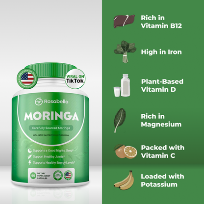 Rosabella Moringa Powder Capsule