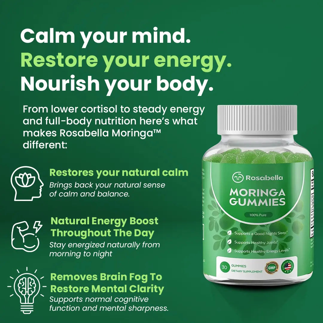 Rosabella Moringa Gummies