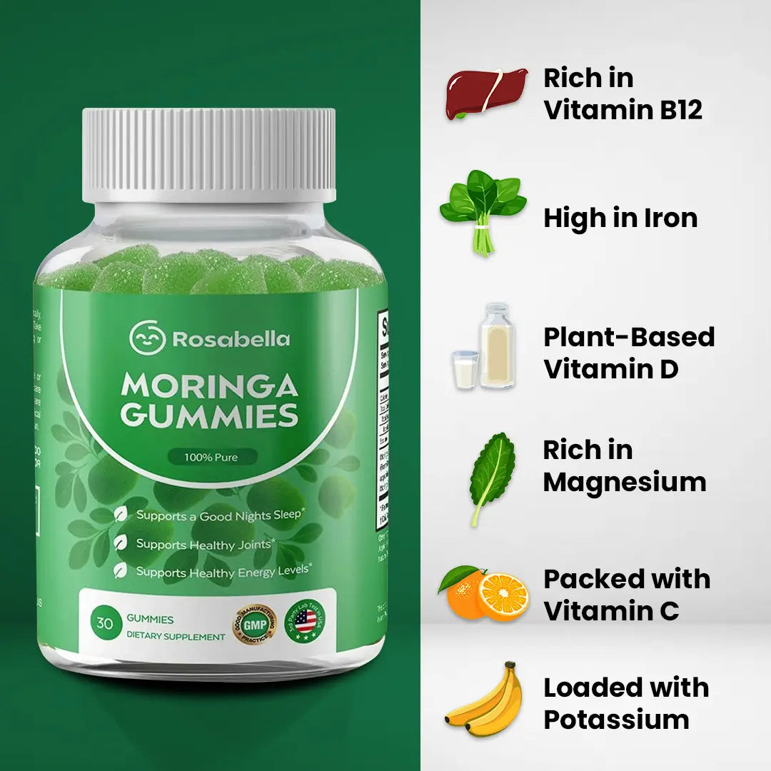 Rosabella Moringa Gummies