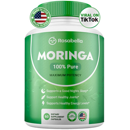 Rosabella Moringa Powder Capsules