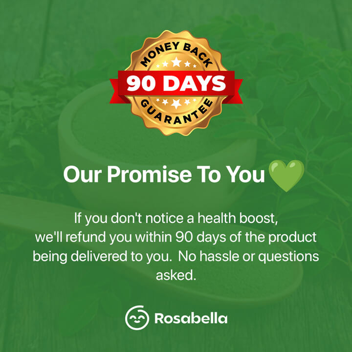 Rosabella Moringa Powder Capsules